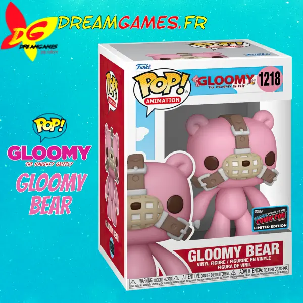 Figurine funko Pop Gloomy Bear 1218 NYCC Exclusive
