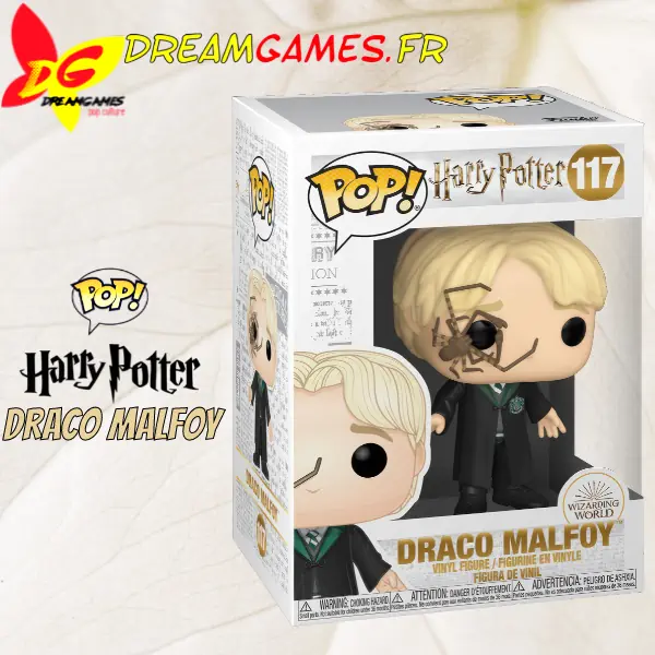 Figurine Funko Pop Draco Malfoy 117 Harry Potter