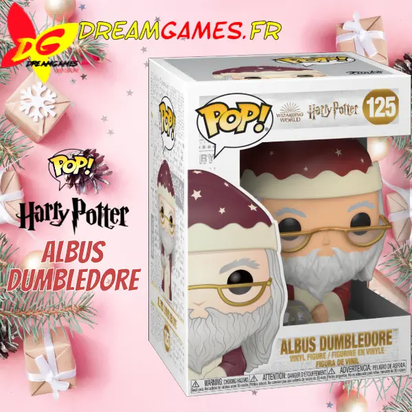 Figurine Funko Pop Albus Dumbledore Holiday Harry Potter 125
