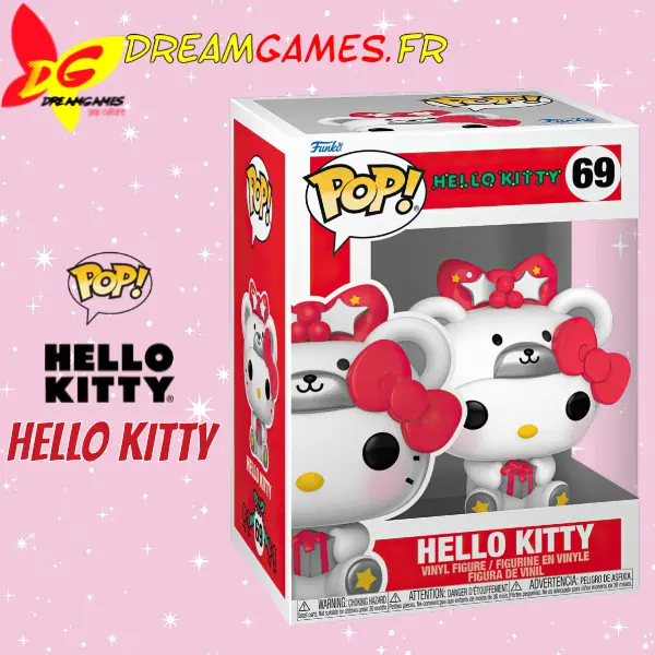 Figurine Funko Pop Hello Kitty Polar Bear Hello Kitty 69