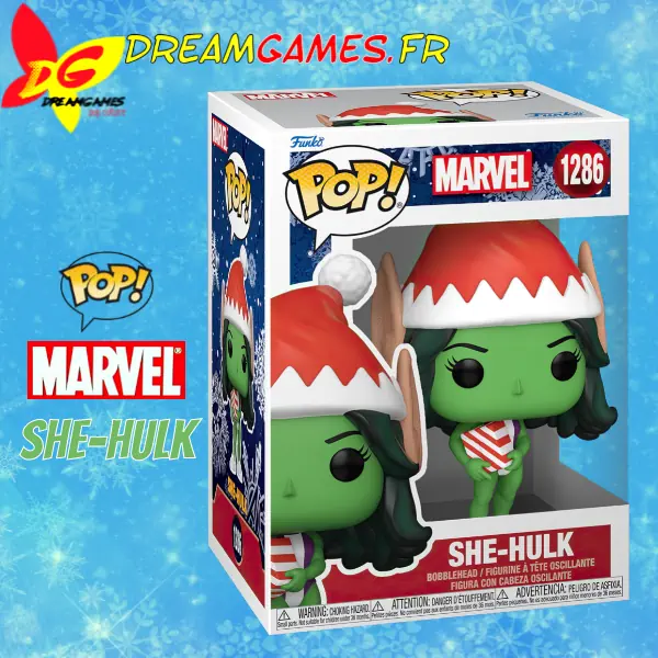 Funko Pop Marvel 1286 She-Hulk Holiday Box