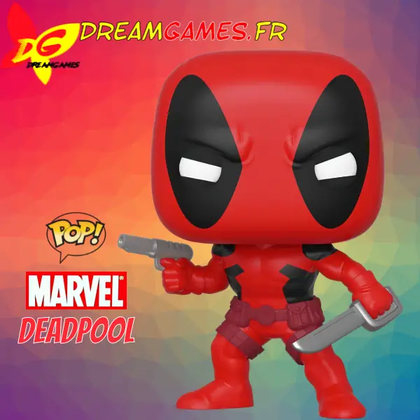 "Funko Pop Deadpool First Appearance 546 - Figurine collector du célèbre mercenaire Marvel, avec son costume emblématique. Un incontournable pour tous les fans de Deadpool ! Obtenez-le dès maintenant !"