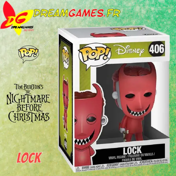 Funko Pop Lock 406 The Nightmare before Christmas