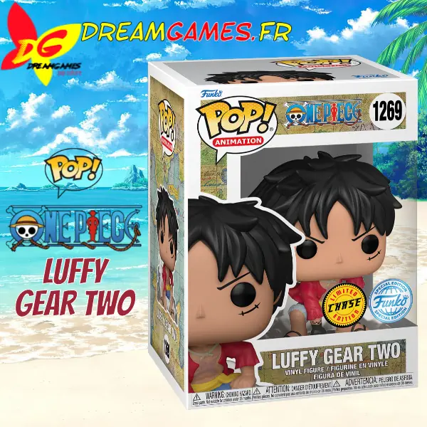 Funko Pop Luffy Gear Two Chase One Piece 1269 Special Edition
