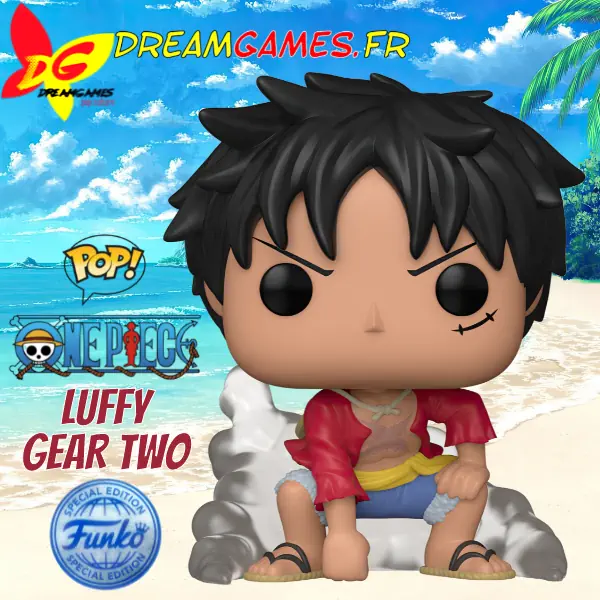 Funko Pop Luffy Gear Two One Piece 1269 édition spéciale : la figurine parfaite pour les fans de One Piece !