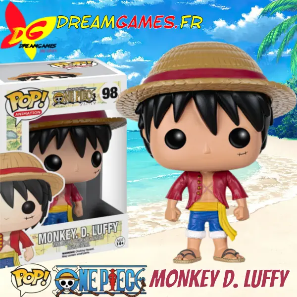 Funko Pop One Piece 98 Monkey D. Luffy Box Fig