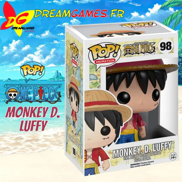 Figurine Funko Pop Monkey D. Luffy One Piece 98