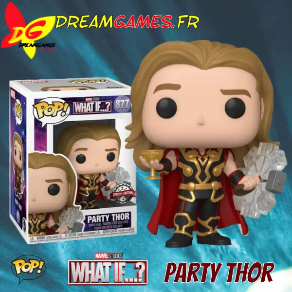Funko Pop Party Thor What If 877 special edition