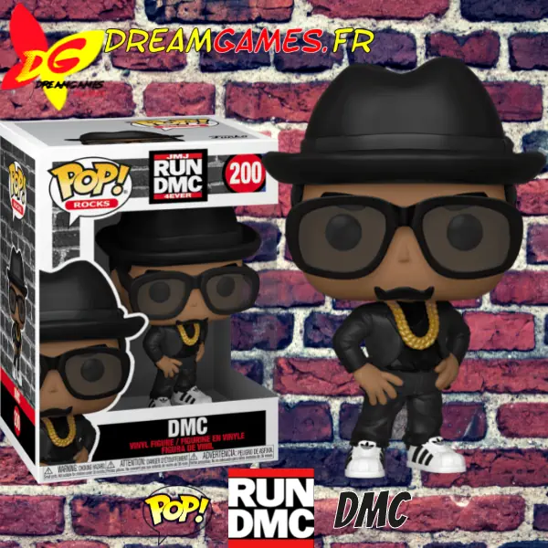 Funko Pop Run Dmc 200 DMC Box Fig