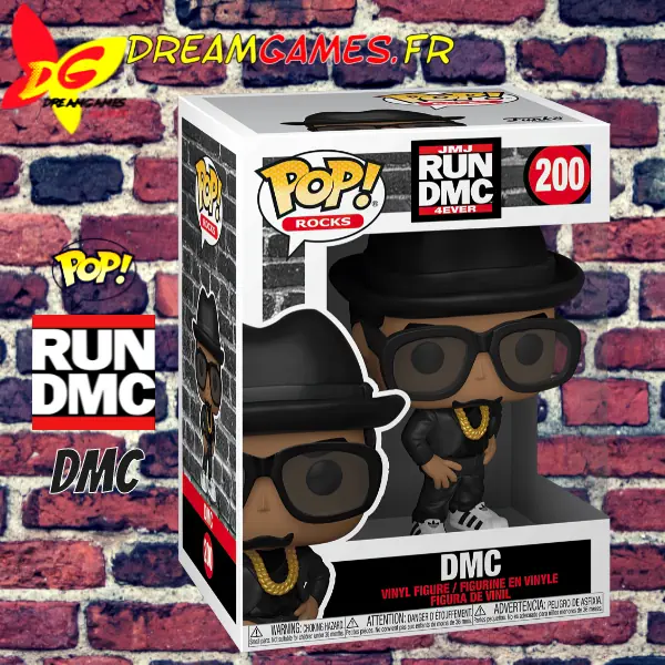 Funko Pop Run Dmc 200 DMC Box
