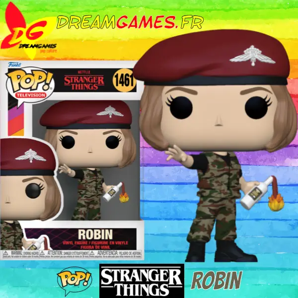 Pop Hunter Robin with cocktail 1461 Stranger Things