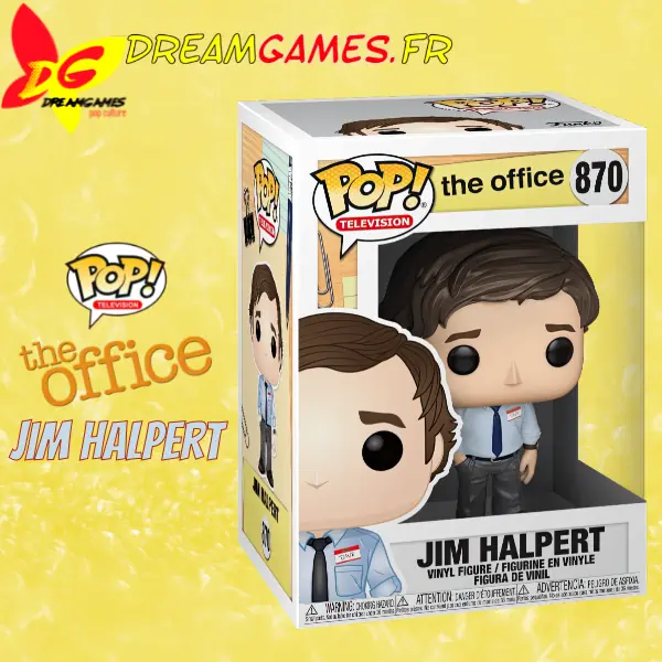 Figurine Funko Pop Jim Halpert 870 The Office