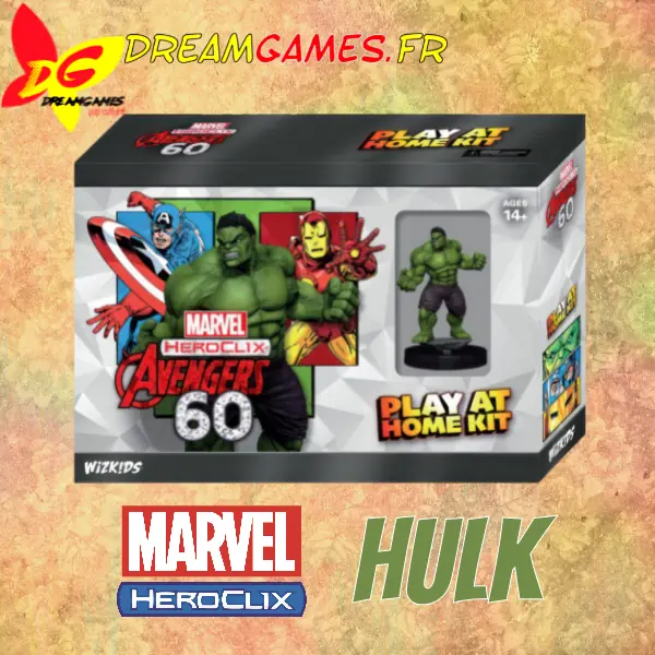 Marvel HeroClix Avengers Play at Home Kit Hulk