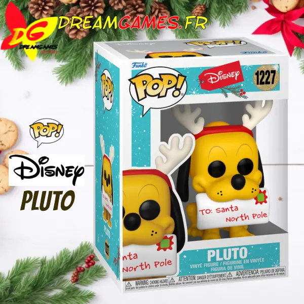 Figurine Funko Pop Pluto 1227 Holiday Disney