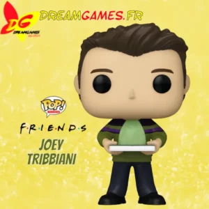 Funko Pop Joey Tribbiani avec Pizza - La figurine parfaite pour les fans de Friends ! Ajoutez cette pièce emblématique à votre collection et revivez les moments hilarants de Joey.