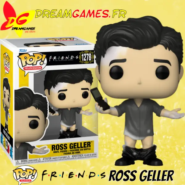 Funko Pop Ross with leather pants Friends 1278