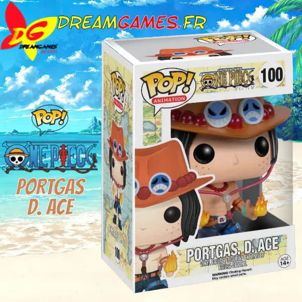 Figurine Funko Pop Portgas D. Ace One Piece 100