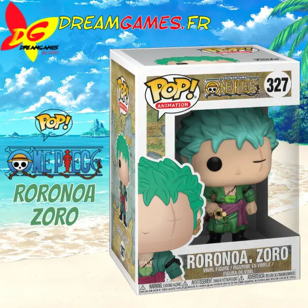 Figurine Funko Pop Roronoa Zoro 327 One Piece