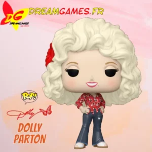 "Funko Pop Dolly Parton 351 : la célèbre chanteuse en miniature ! Un hommage adorable à la légendaire Dolly Parton. Un must-have pour les fans de musique et de collector. Ajoutez cette petite merveille à votre collection dès maintenant !"