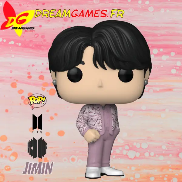 Jimin de BTS en tenue du hit album Proof, figurine Funko Pop Jimin Proof pour collectionneurs.