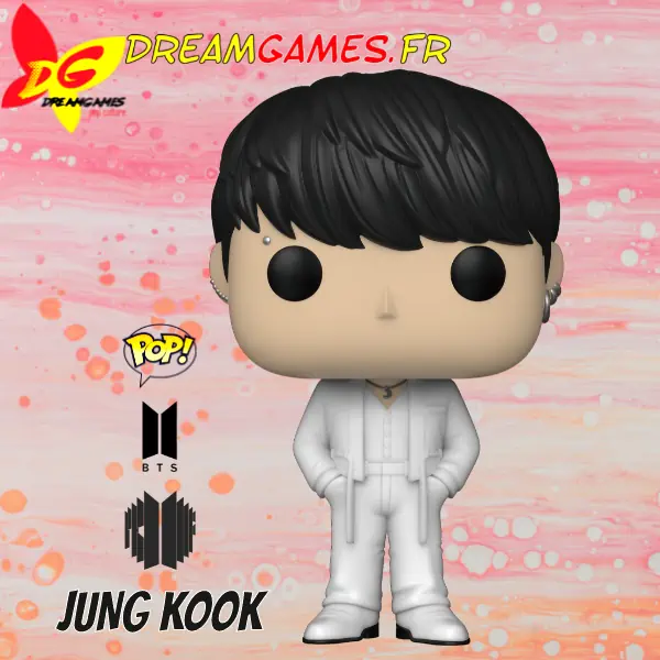 Funko Pop Jung Kook Proof, vêtu de son costume de l'album