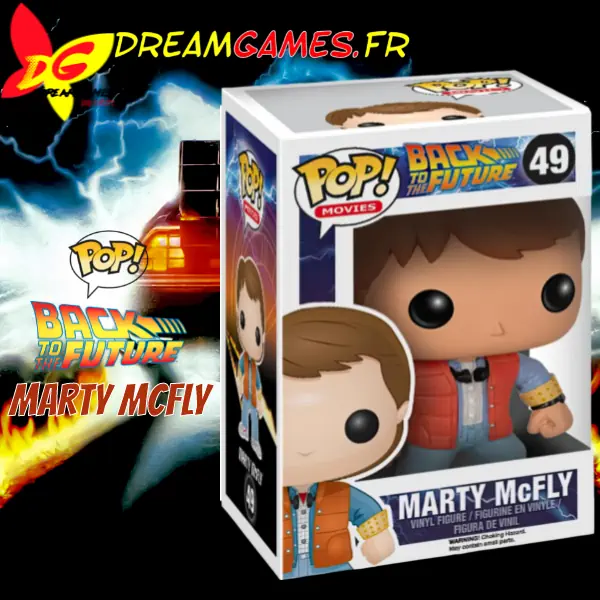 Figurine Funko Pop Marty McFly 49 Back to the Future