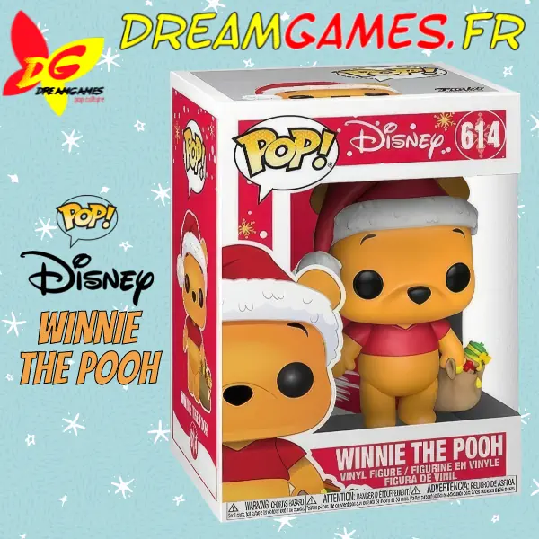Pocket Pop! Holiday Tree - Winnie The Pooh Et Eeyore - Figurine Décorative De Noël - Collection Funko