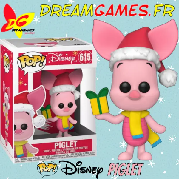 Funko Pop Disney 615 Piglet Holiday Box Fig