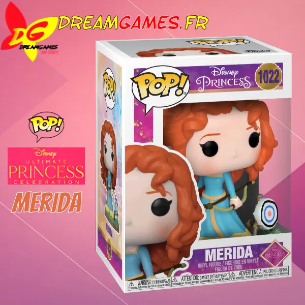 Funko Pop Disney Princess 1022 Merida Box