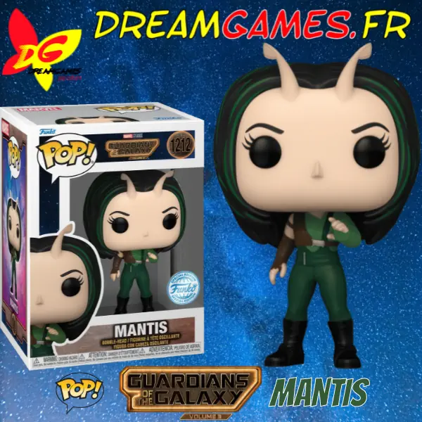 Funko Pop Guardians of the Galaxy Volume 3 1212 Mantis Special Edition Box Fig