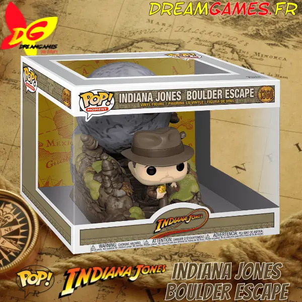 Funko Pop Indiana Jones Boulder Escape 1360 Box