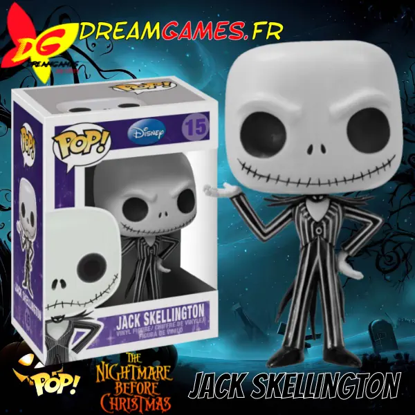 Funko Pop The Nightmare Before Christmas 15 Jack Skellington Box Fig