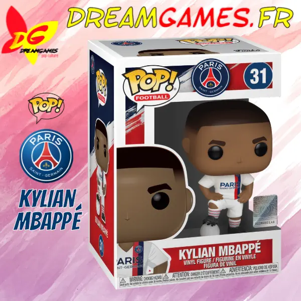 Funko Pop! Football: PSG - Kylian Mbappé (31)