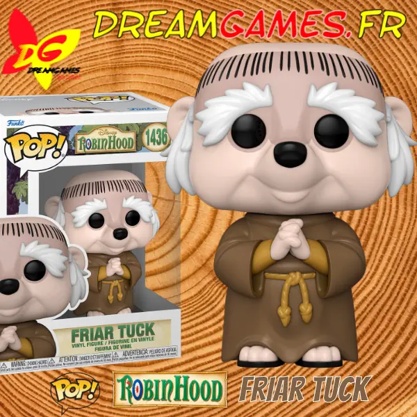 Funko Pop Robin Hood 1436 Friar Tuck Box Fig