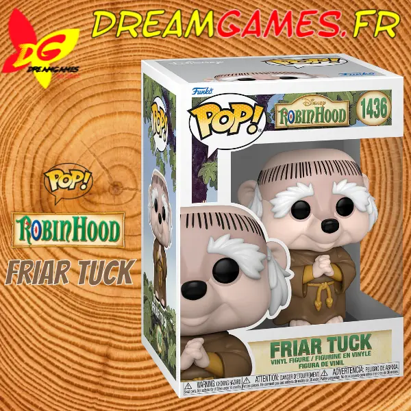 Funko Pop Robin Hood 1436 Friar Tuck Box