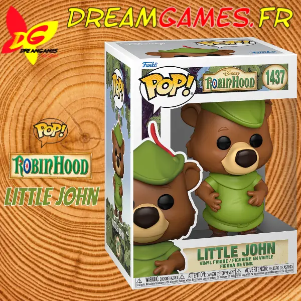 Funko Pop Robin Hood 1437 Little John Box