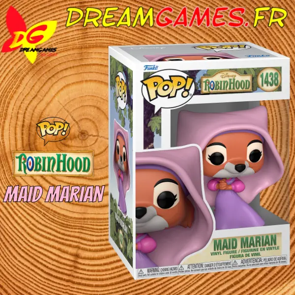 Funko Pop Robin Hood 1438 Maid Marian Box