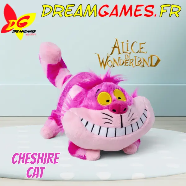 Peluche Alice in Wonderland Cheshire Cat Lying 03