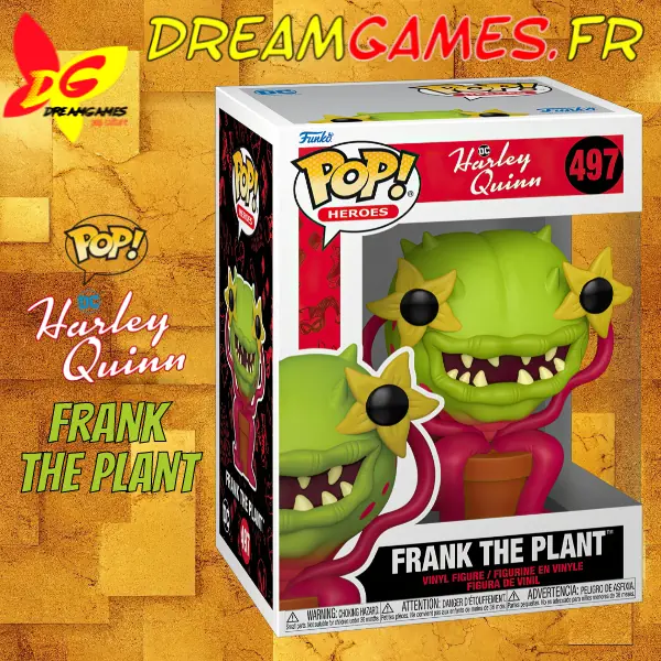 Funko Pop Frank the Plant 497 Harley Quinn Animated Series