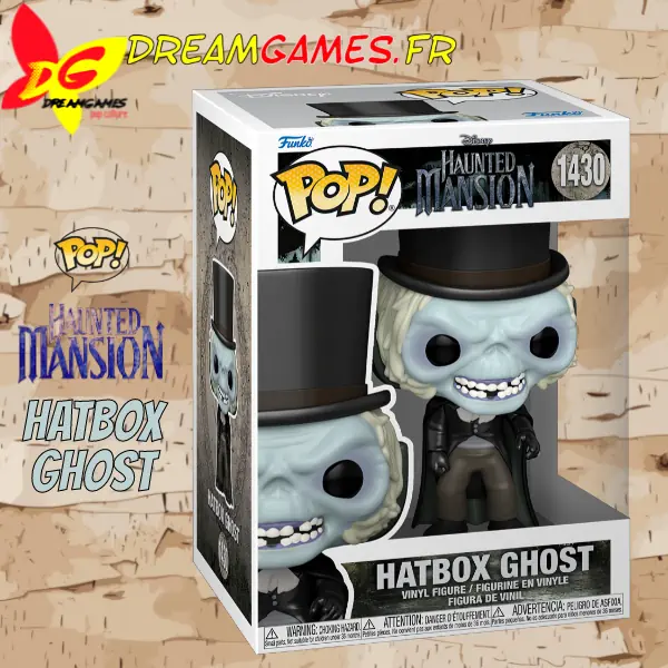 Figurine Funko Pop Hatbox Ghost 1430 Haunted Mansion