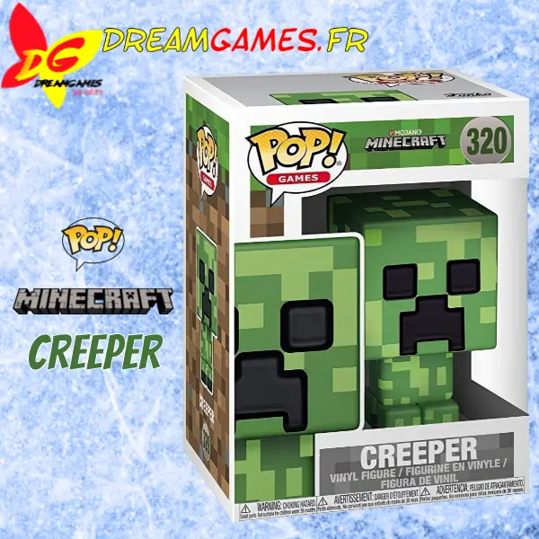 Figurine Funko Pop Creeper Minecraft 320