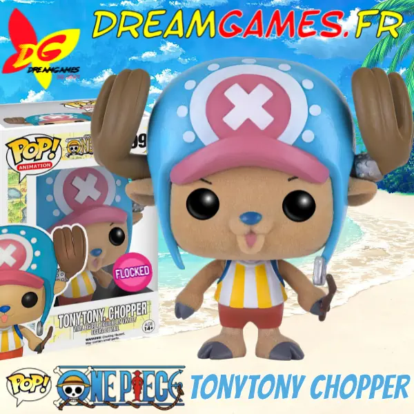 Figurine Funko Pop TonyTony Chopper 99 Flocked One Piece