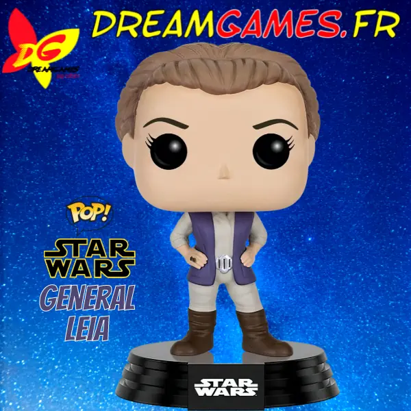 Figurine Funko Pop General Leia 107 Star Wars