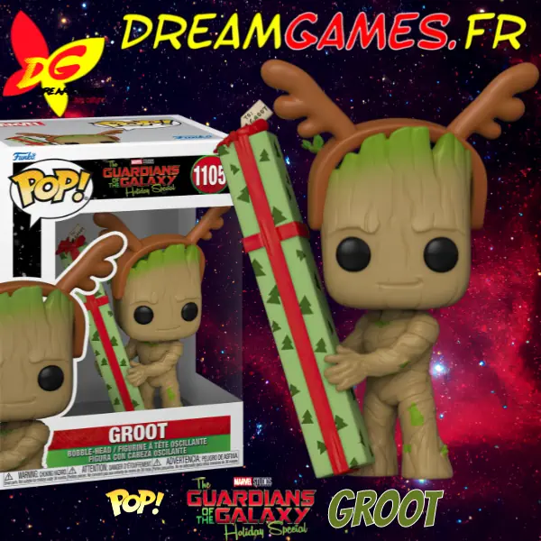 Pop Guardians of the Galaxy Holiday 1105 Groot