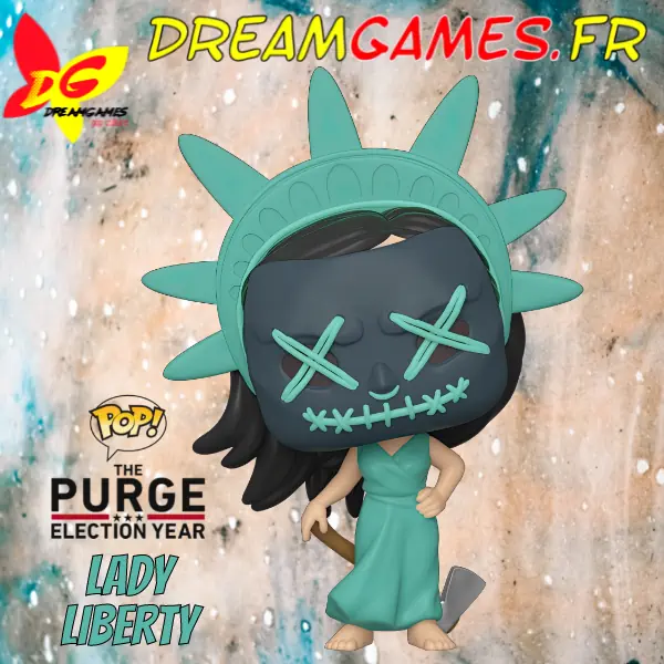 Figurine Funko Pop Lady Liberty 807 The Purge (Not mint)
