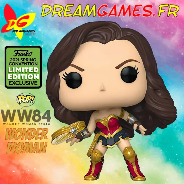 Figurine Funko Pop Wonder Woman with Tiara 347 ECCC 2021