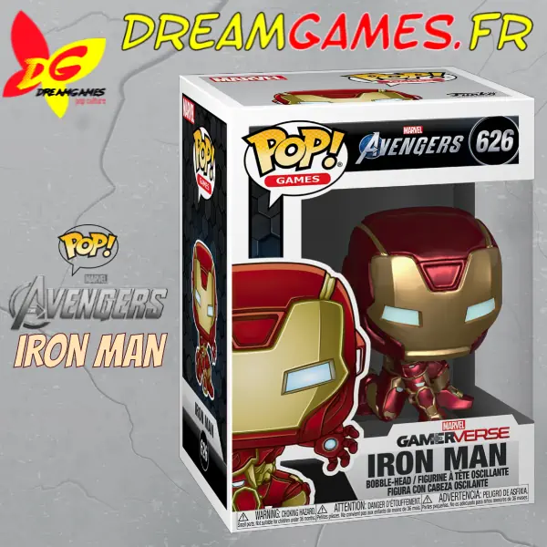 Funko Pop Iron Man Gamerverse Avengers 626