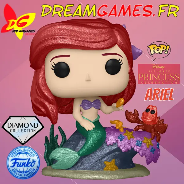 Funko Pop Ariel Diamond 1012 Disney Ultimate Princess