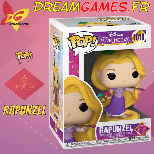 Figurine Funko Pop Rapunzel 1018 Disney Ultimate Princess