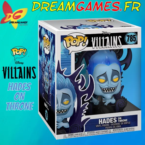 Figurine Funko Pop Hades on Throne 785 Disney Villains